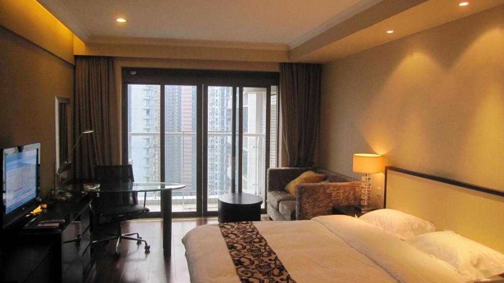 Guangzhou Meiyijia Hotel Apartment Camera foto